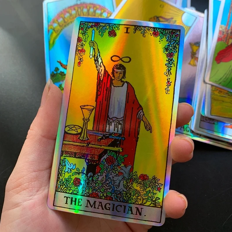 

Бумага для официанта Райдер Таро колода 78 карт Таро с руководством англоязычная для начинающих версия декор для стола