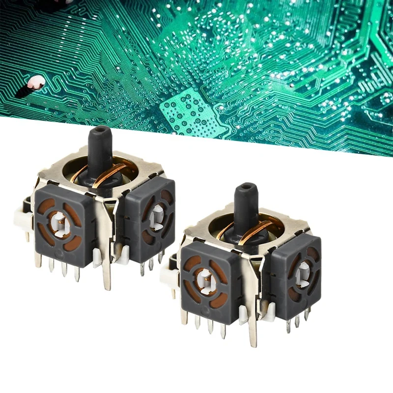 30 шт. 3D-джойстик потенциометр 3D-аналоговый джойстик темно-серый пластик + металл