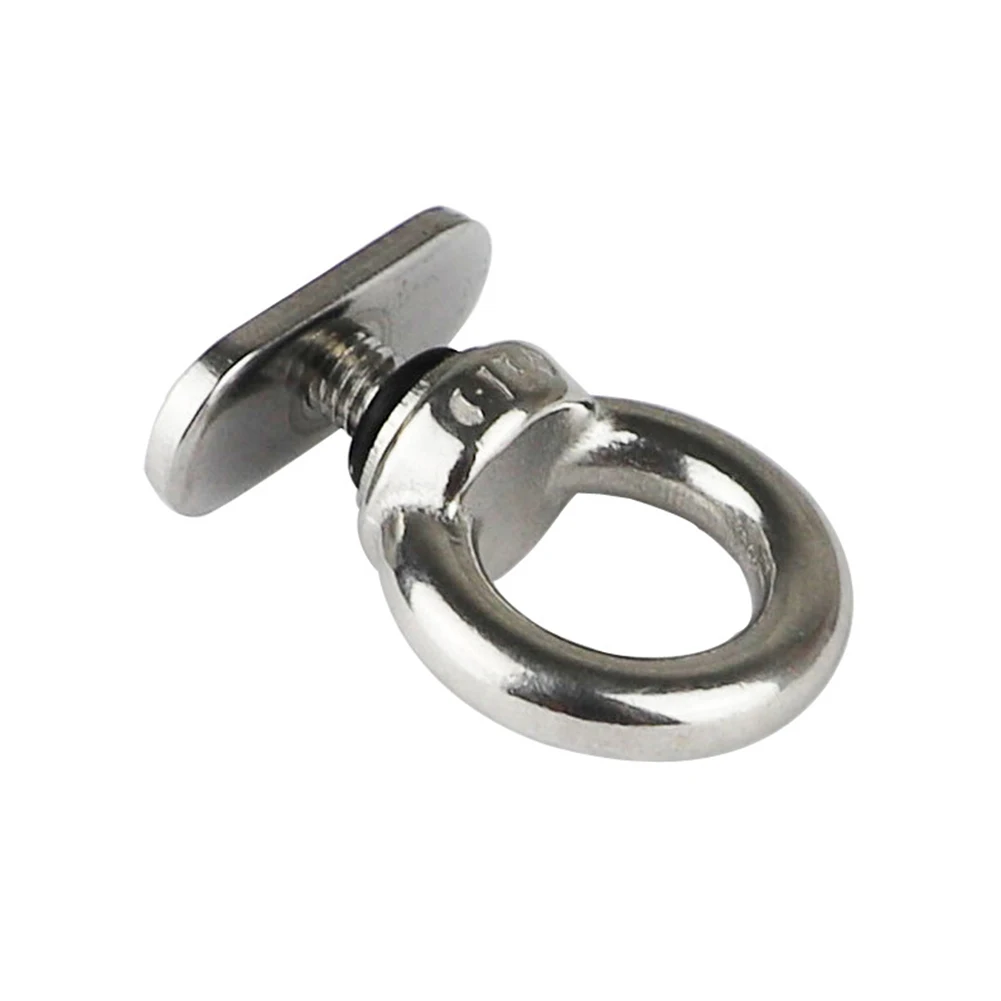 

Kayak Stainless Steel Track Eyelet Locking Eye Nut Awning Track Plug Kayak Track Suitable For Inflatable Boat Accessories