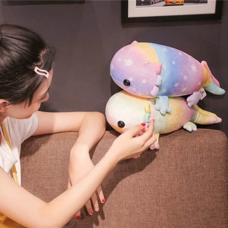 36/45 см Axolotl плюшевая игрушка саламандра мягкая кукла искусственное животное