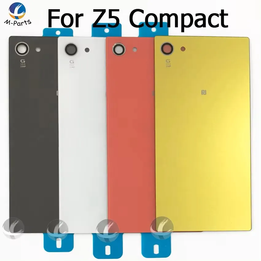 Задняя стеклянная крышка для Sony Xperia Z5 Compact Z5compact Mini E5823 E5803 батарейного отсека +