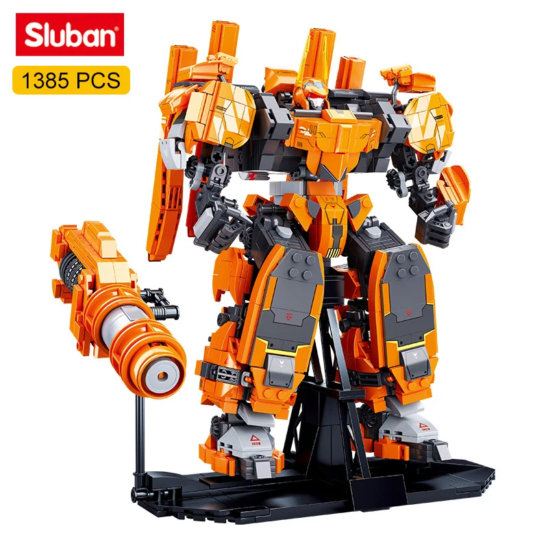 Конструктор Sluban классический из фильма воин мейча робот-модель экшн-фигурка