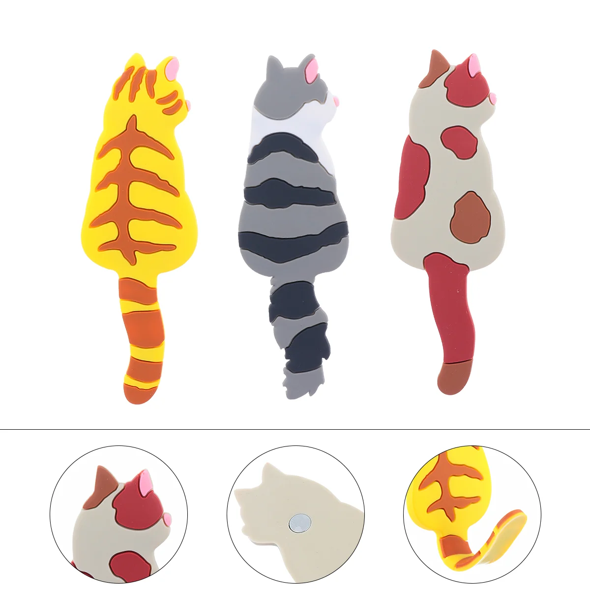 

Hook Refrigerator Sticker Hooks Wall Cartoon Magnetic Bedroom Living Room Magnetdecorative Hanging Magnets