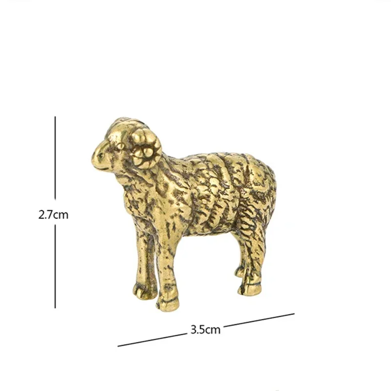 

Миниатюры из меди овец