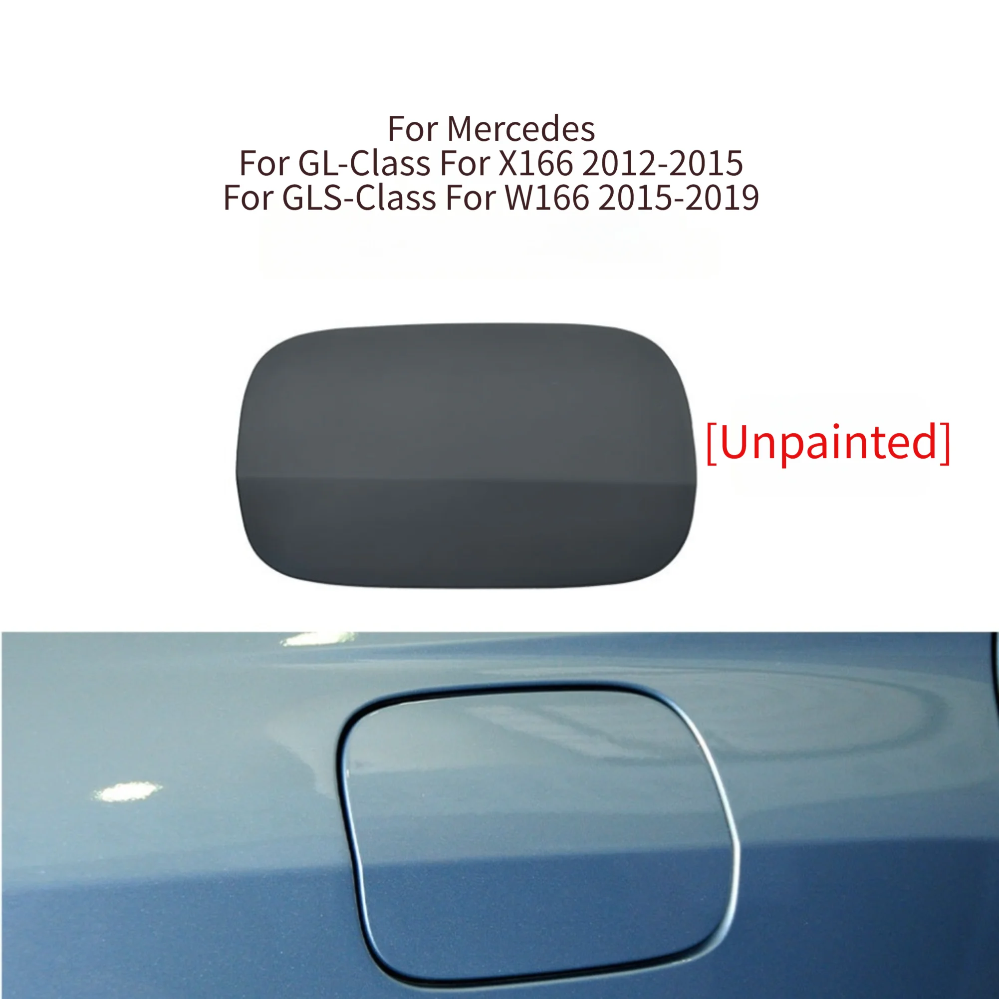 Крышка топливного бака для Mercedes GL-класса X166 2012-2015, для GLS-класса W166 2015-2019, номер OEM: 1667570106, пластик (art.: 3920dc6dad0fb) - 3920dc6dad0fb