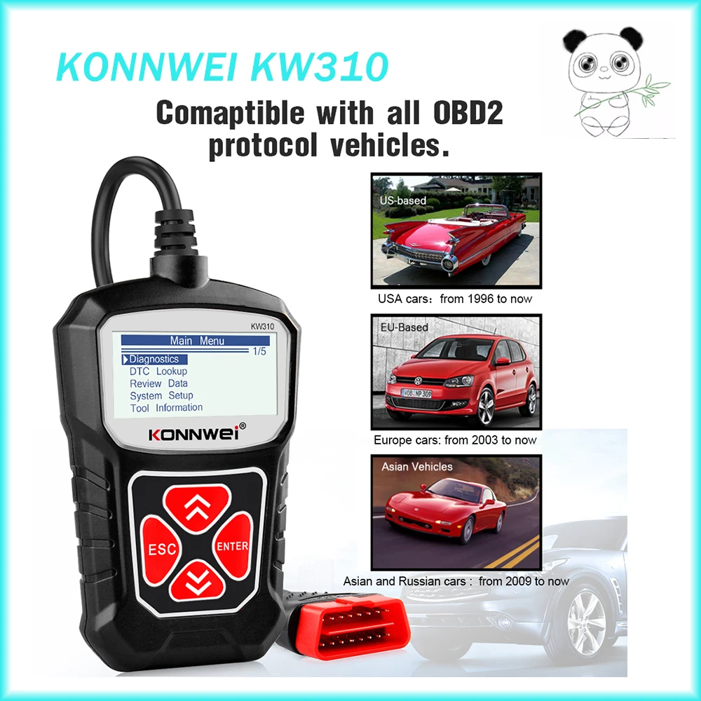 ΠΠ²ΡΠΎΠΌΠΎΠ±ΠΈΠ»ΡΠ½ΡΠΉ Π΄ΠΈΠ°Π³Π½ΠΎΡΡΠΈΡΠ΅ΡΠΊΠΈΠΉ ΡΠΊΠ°Π½Π΅Ρ KONNWEI KW310, ELM327 V1.5 OBD2, PK ELM 327 VGATE ΠΠ²ΡΠΎΠΌΠΎΠ±ΠΈΠ»ΡΠ½ΡΠΉ Π΄ΠΈΠ°Π³Π½ΠΎΡΡΠΈΡΠ΅ΡΠΊΠΈΠΉ ΡΠΊΠ°Π½Π΅Ρ KONNWEI KW310, ELM327 V1.5 OBD2, PK ELM 327 VGATE