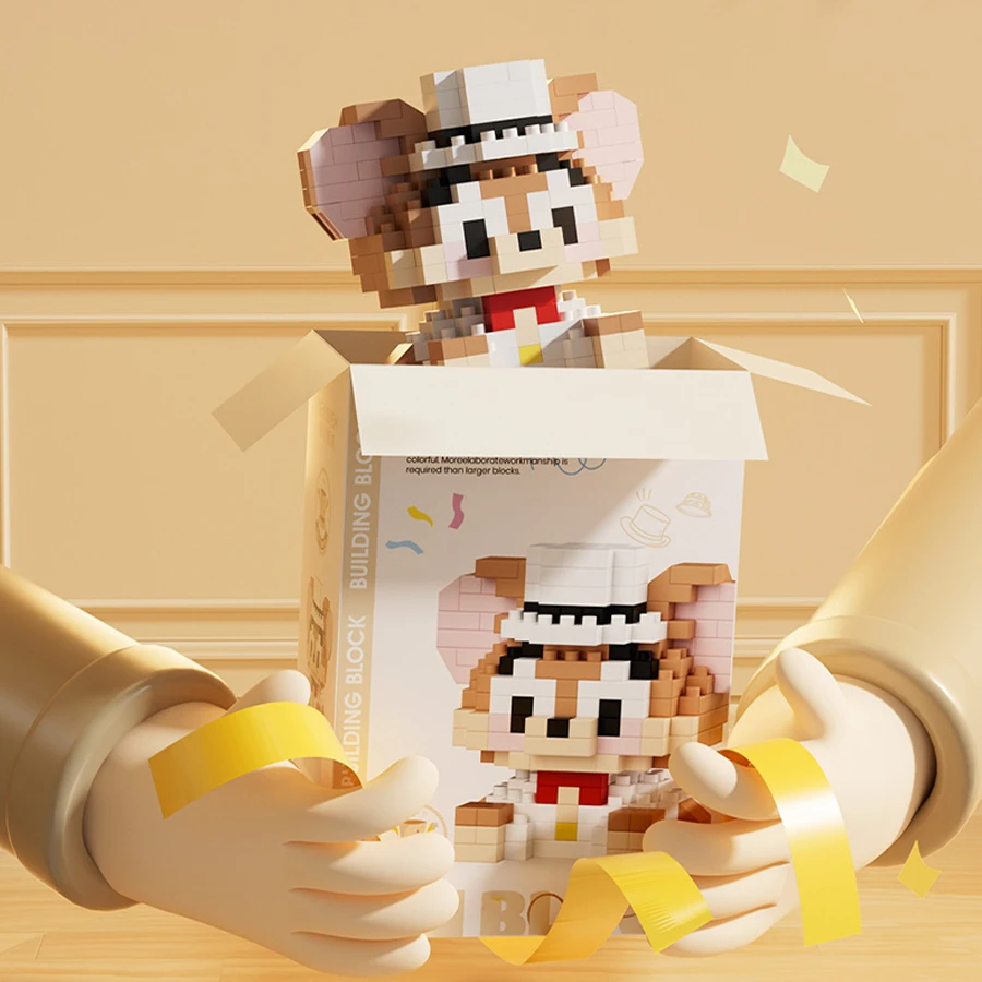 MINISO Строительные блоки Микро алмазные кирпичи Hello Kitty