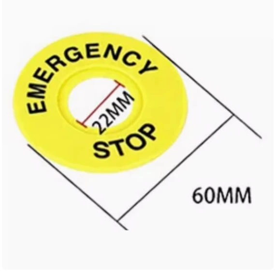 

Круглый переключатель аварийной остановки VIDONIA
