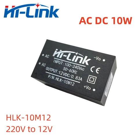 Импульсный блок питания Hi-Link HLK-10M05 10M12 10M15 10M24 10M03 10 Вт
