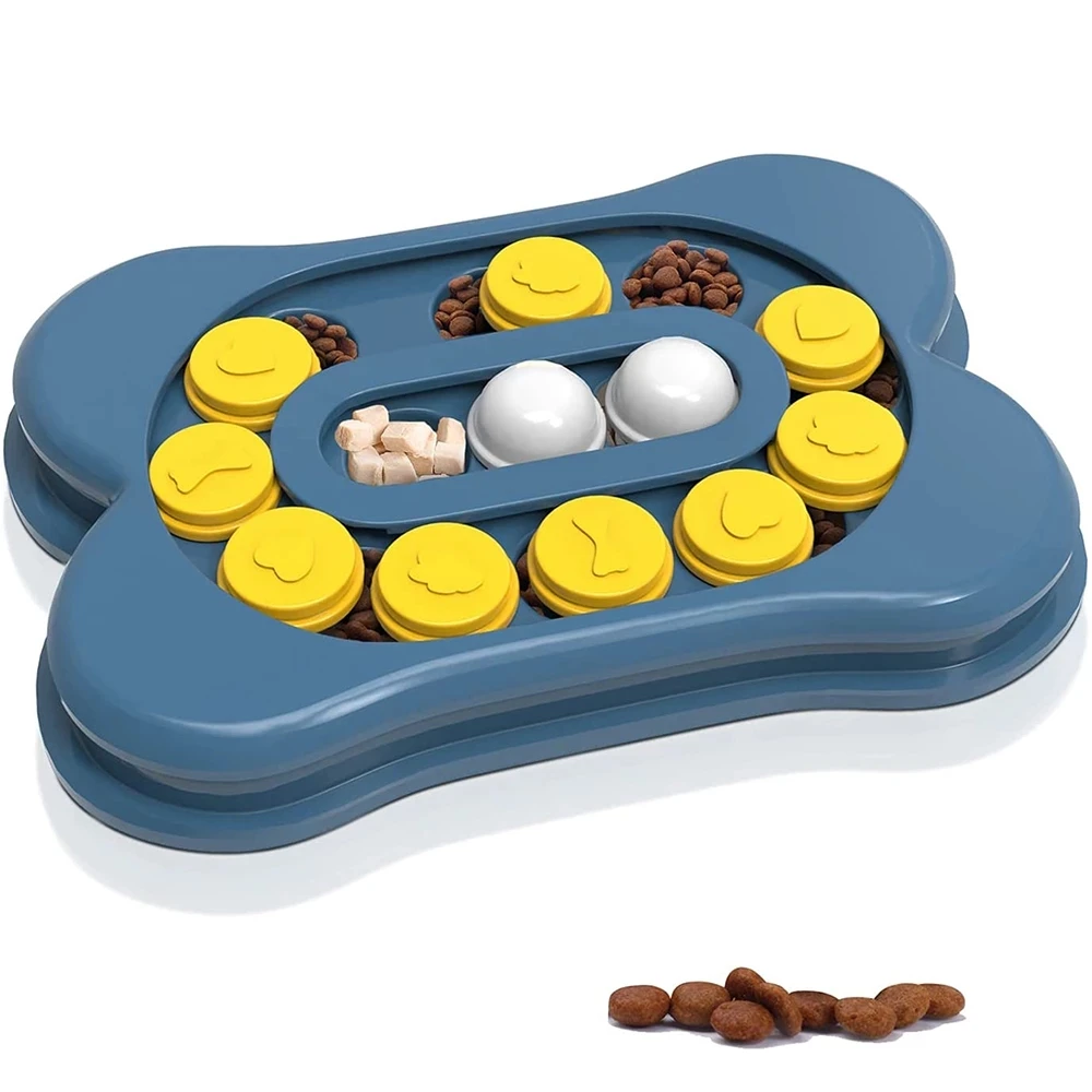 

Игрушки-головоломки для домашних животных, медленная кормушка, детская интересная улучшение IQ, большие игрушки для тренировки собак, аксес...