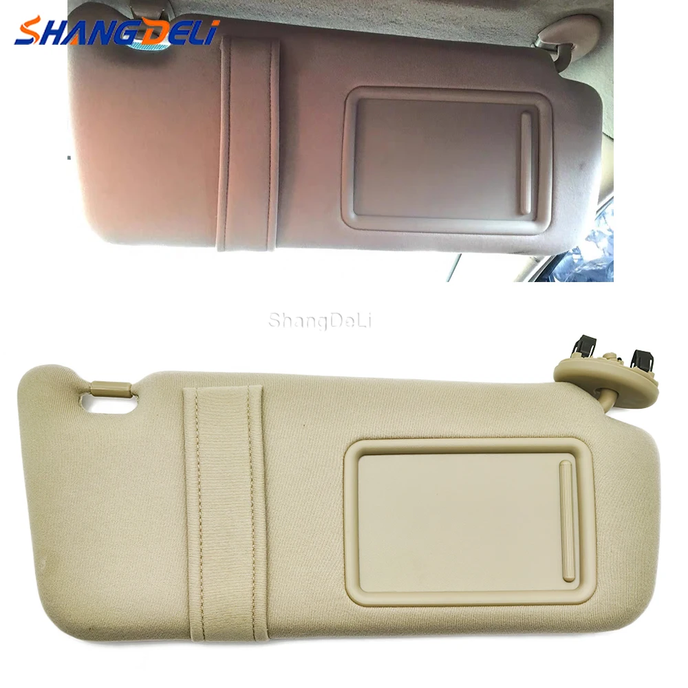 Автомобильный левый и правый солнцезащитный козырек с зеркалом совместимый Toyota