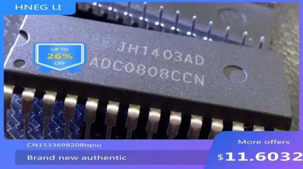

Freeshipping ADC0808CCN ADC0808C