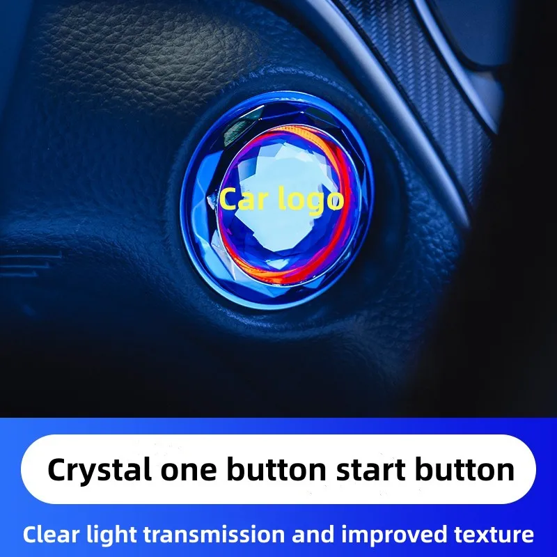 

It is applicable to Infiniti Q50L crystal one button start decorative sticker, button cover Q70L QX50 QX60