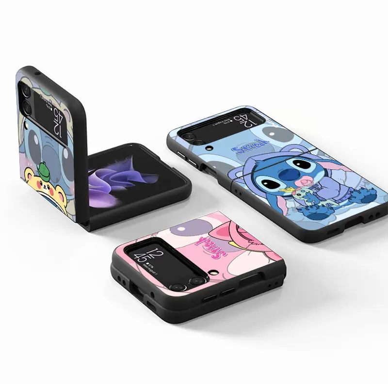 Чехол для Samsung Galaxy Z Flip 3 4 5G защита от падения жесткий Роскошный чехол телефона из