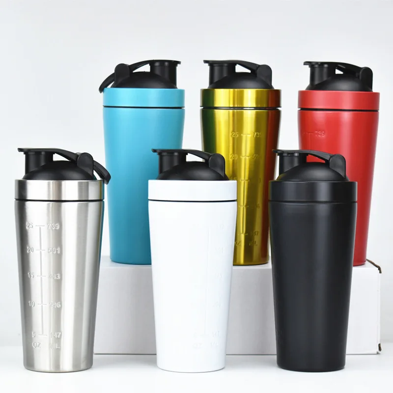 Double Layer Protein Powder Shaker Bottle 500ml