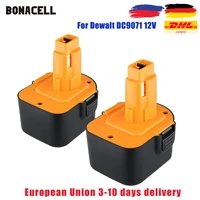 2 pack for dewalt 12v battery 3 5ah dc9071 dw9072 dw9071 de9074 de9037 de9071 de9072 de9075 12 volt battery cordless power tool