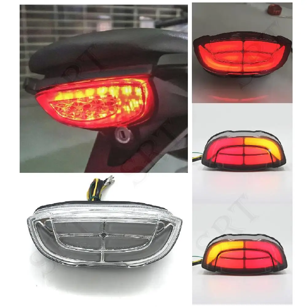 

For Honda CB650R CBR650R Motorcycle Accessories LED Taillight Rear Brake Turn signal Integrated Tail light CB CBR 650R 2019-2022