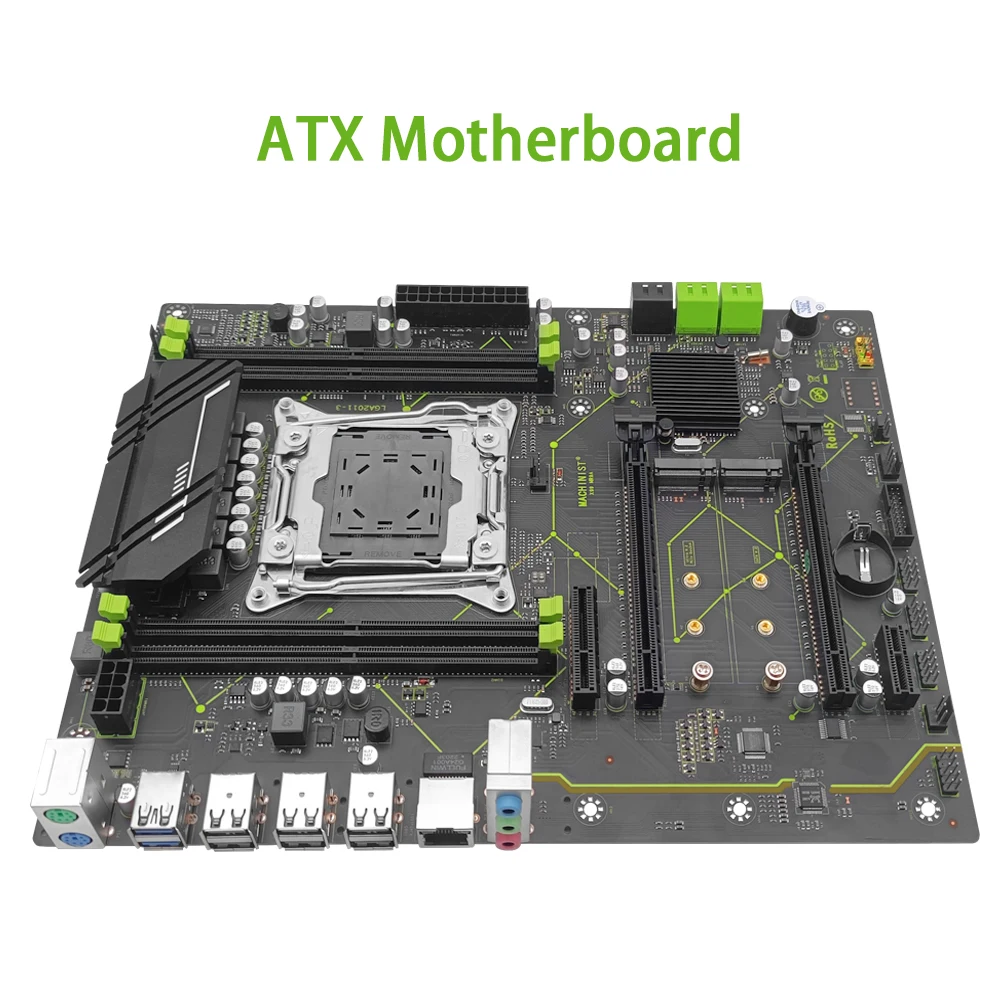 Machinist X99 материнская плата с поддержкой LGA 2011-3 Xeon E5 V3 V4 центральный процессор DDR4
