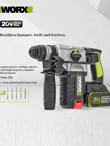 WORX WU388 Аккумуляторная ударная дрель