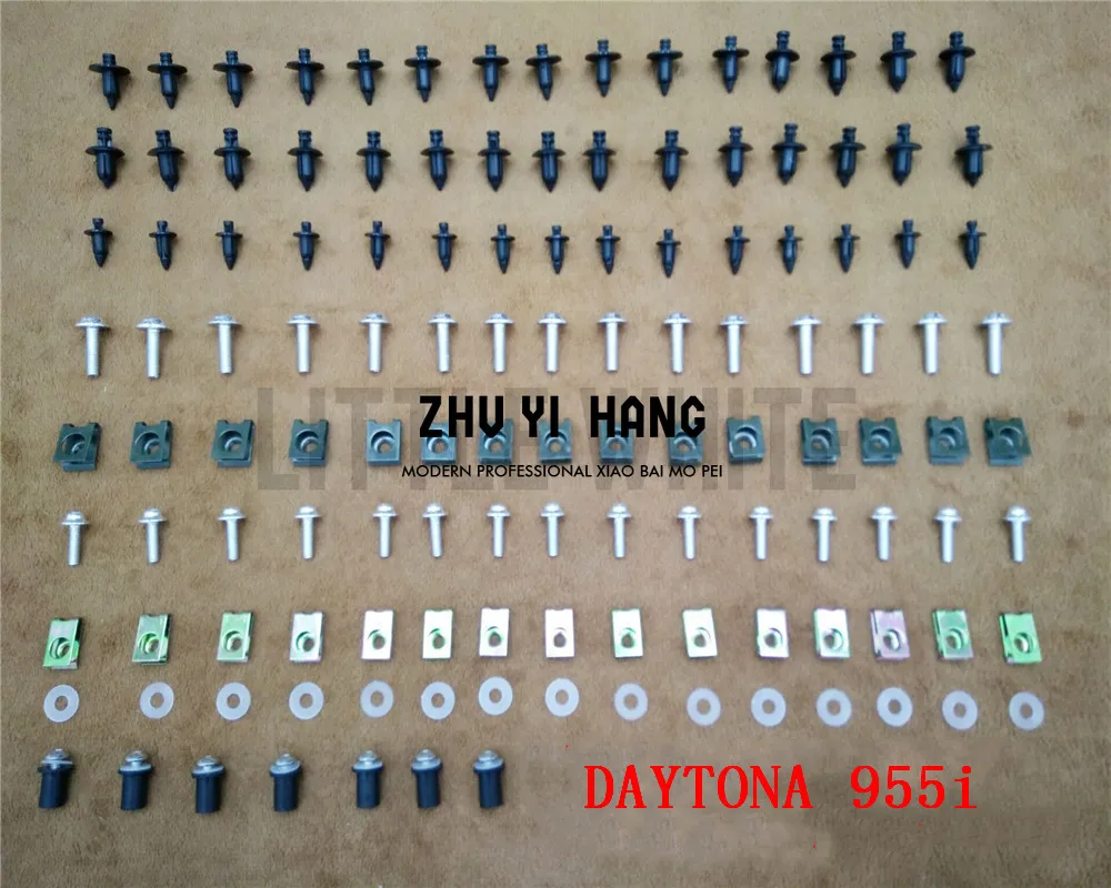 

Комплект обтекателей болты для кузова винты для подходят для TRIUMPH DAYTONA 955i 1997-2003