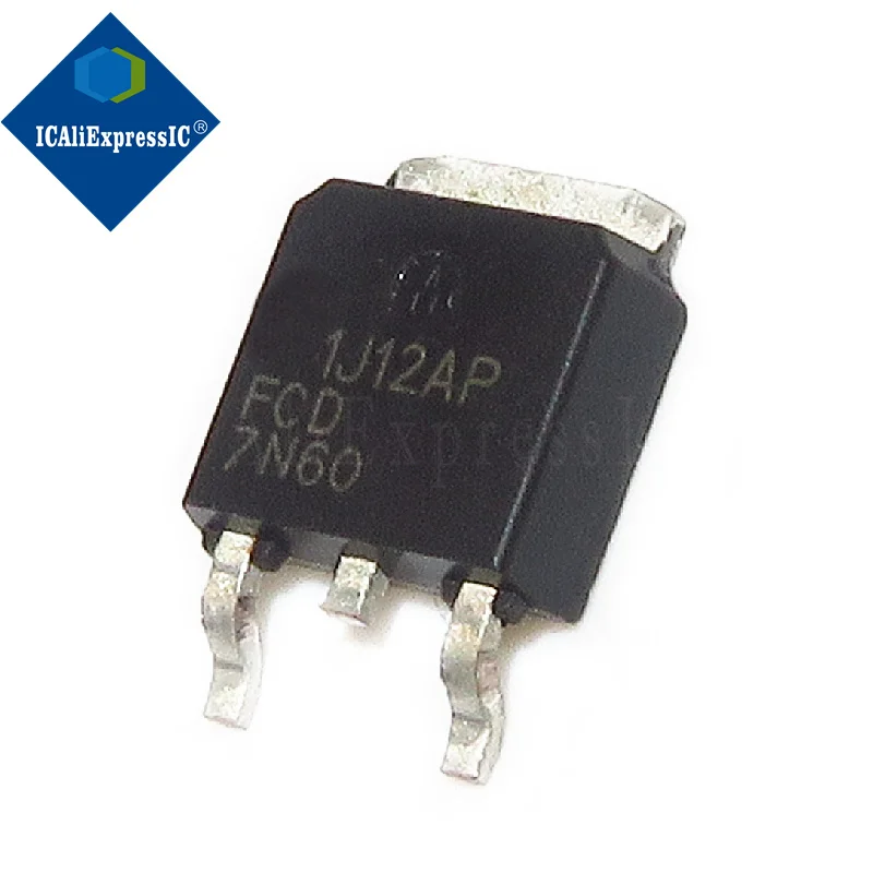 10 шт. FCD7N60 7N60