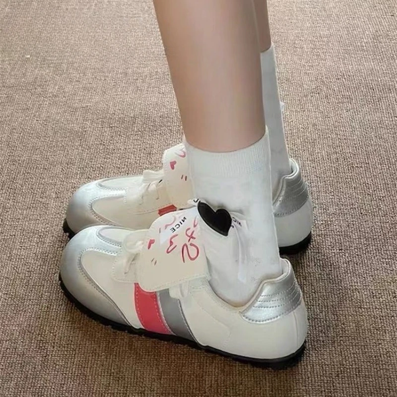 SHANPA Cute Puff Женская повседневная обувь из искусственной кожи с круглым носком