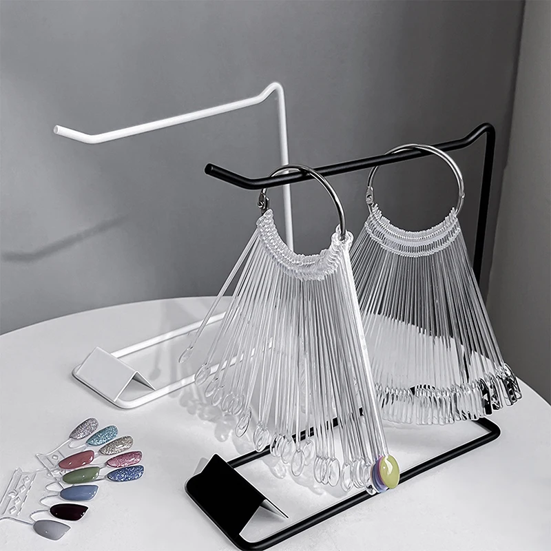 Подставка для демонстрации цветных карт искусственного дизайна ногтей шаблон в