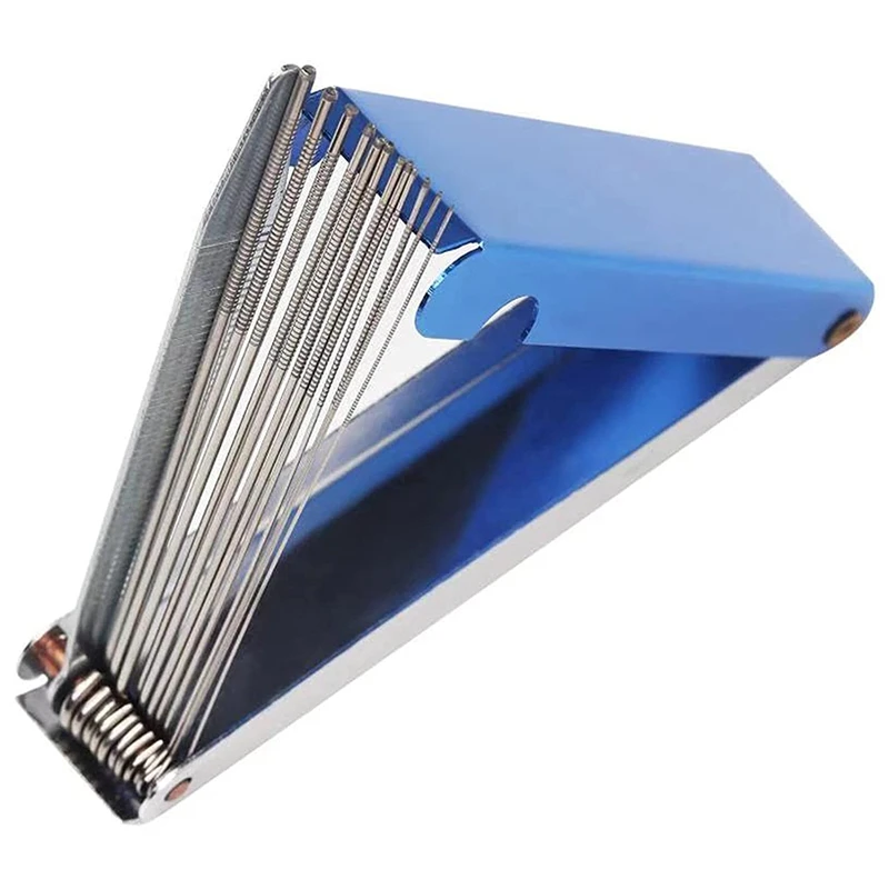 

Welding Tip Cleaner, Carb Carburetor Cleaner And Torch Nozzle Tip Cleaner Set (12 Wire Set Plus A Flat File)