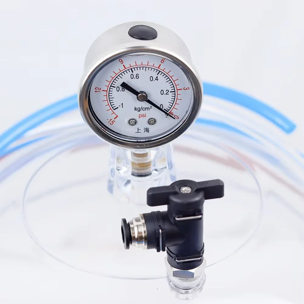 Лабораторный вакуумный осушитель 250 мм банка из поликарбоната пластиковый