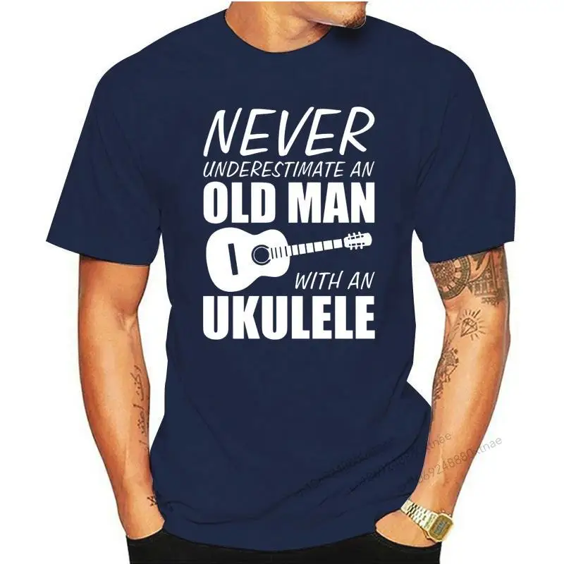 

Customized T-Shirt 100% Cotton Fabric Men T Shirt Hawaii Ukulele Guitar Sunset Dream Music Classic Tshirt European Size