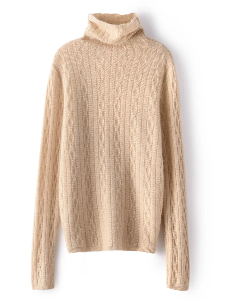 Осенне-зимний женский базовый пуловер