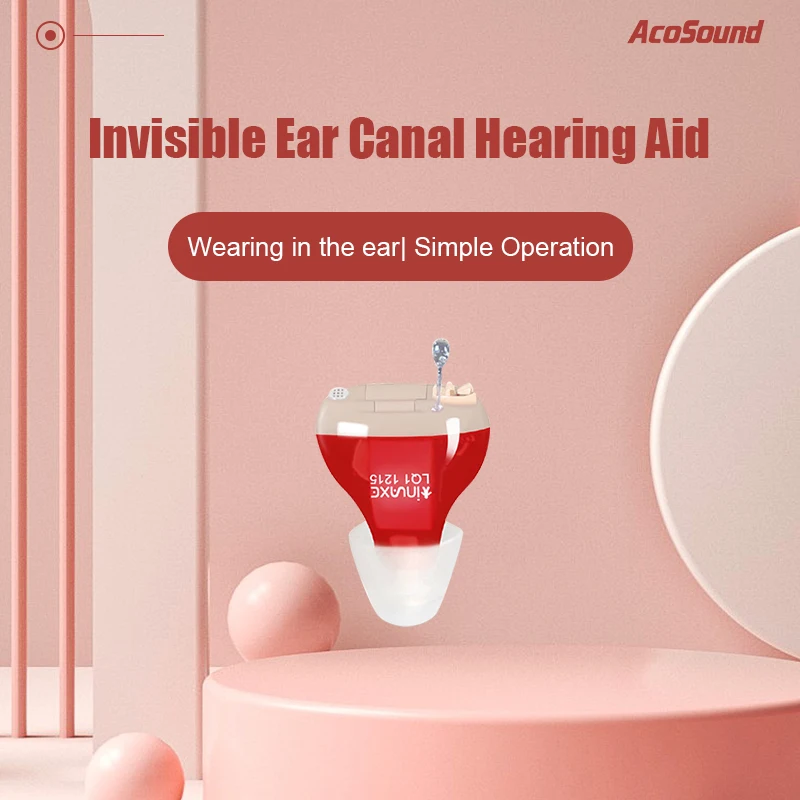L4 IF-P 2 Mini Programmable Hearing Aids In-ear For Deafness Waterproof  ITC Digital Audio Amplifiers Medical For Elder Earbuds