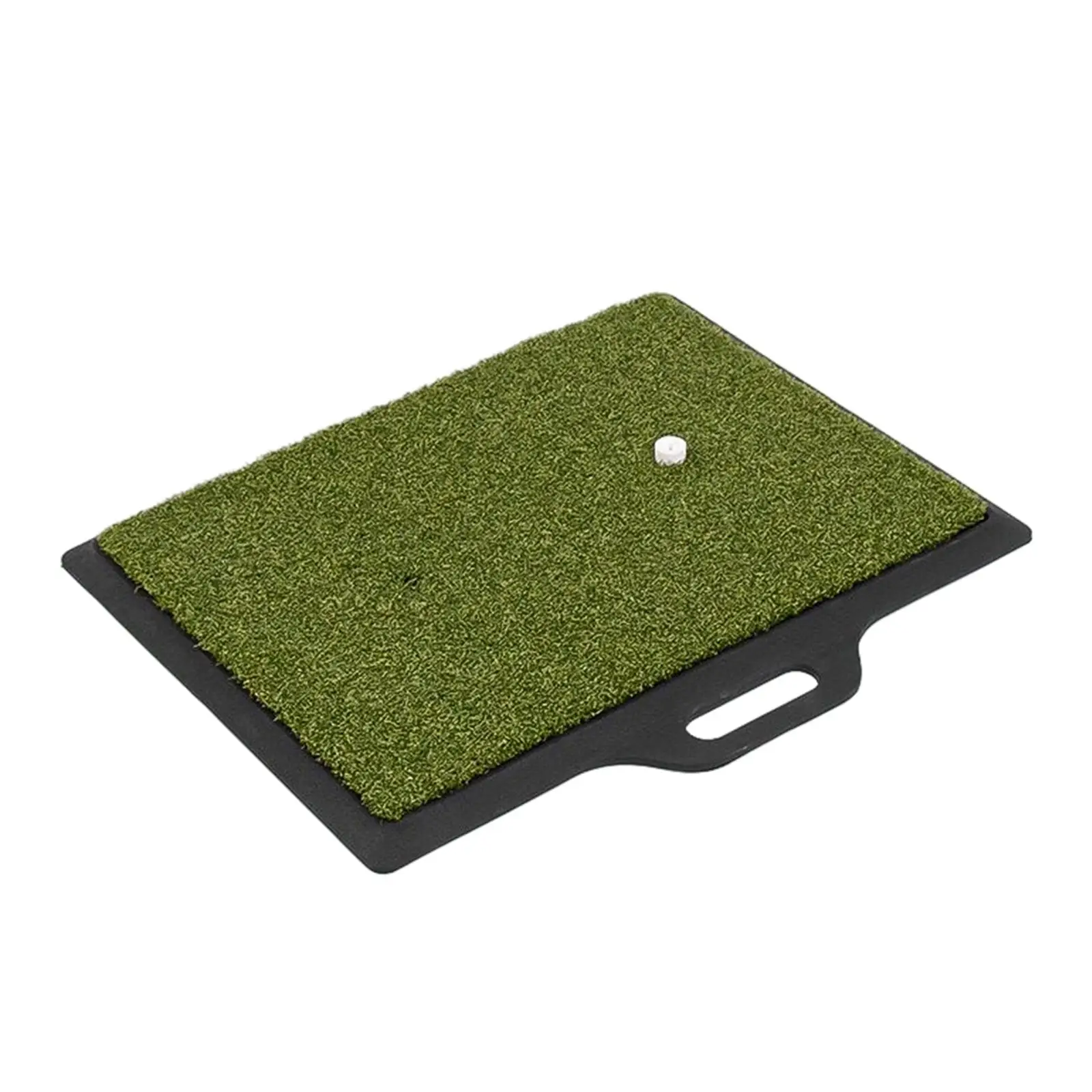 

Rectangle Golf Hitting Pad Practice Golfing Rubber Base Carpet Training Turf Mat for Office Outdoor Indoor Game Backyard