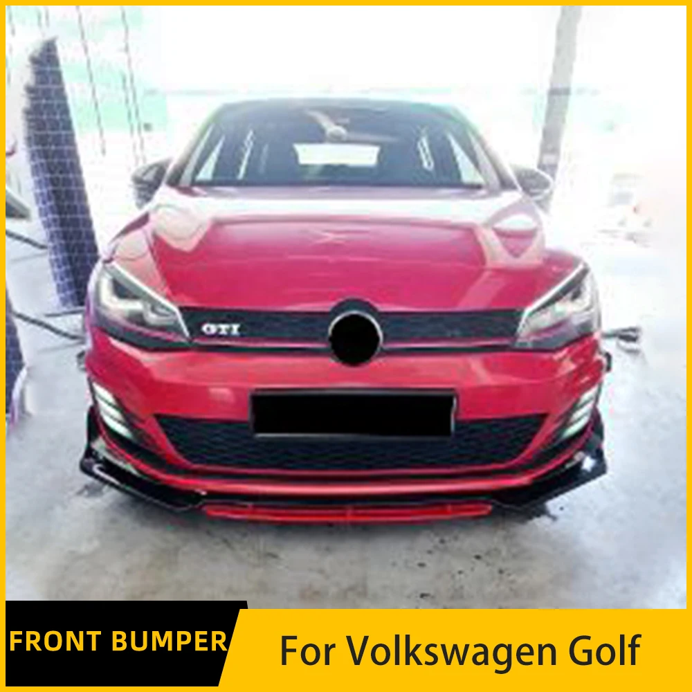 Высококачественный разветвитель для переднего бампера автомобиля Volkswagen Golf 6 7 5 8