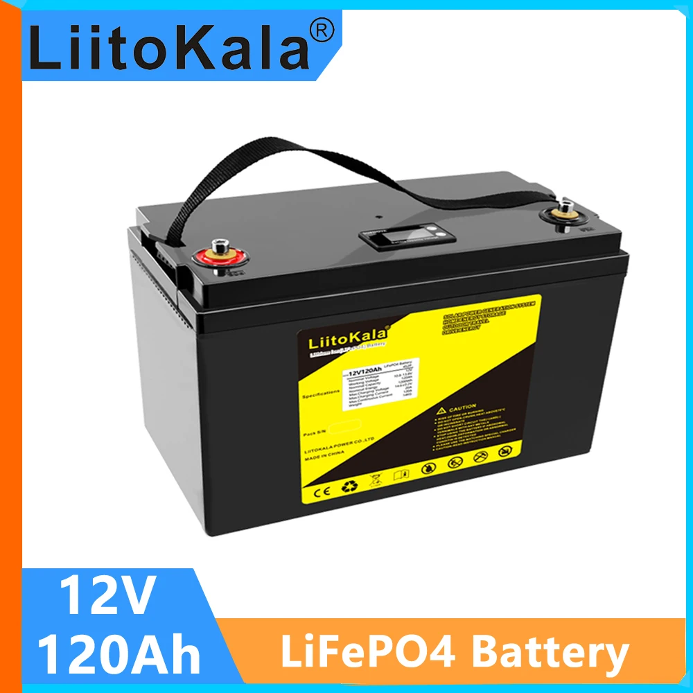 

Аккумуляторная батарея LiitoKala, 12 В, 12,8 Ач, 3000 Ач