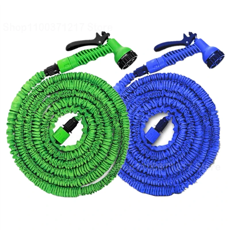 

Garden Hose Expandable Magic Pipe High-Pressure Car Wash Hose Adjustable Spray Gun Home Garden Watering Hose Cleaning Water Gun