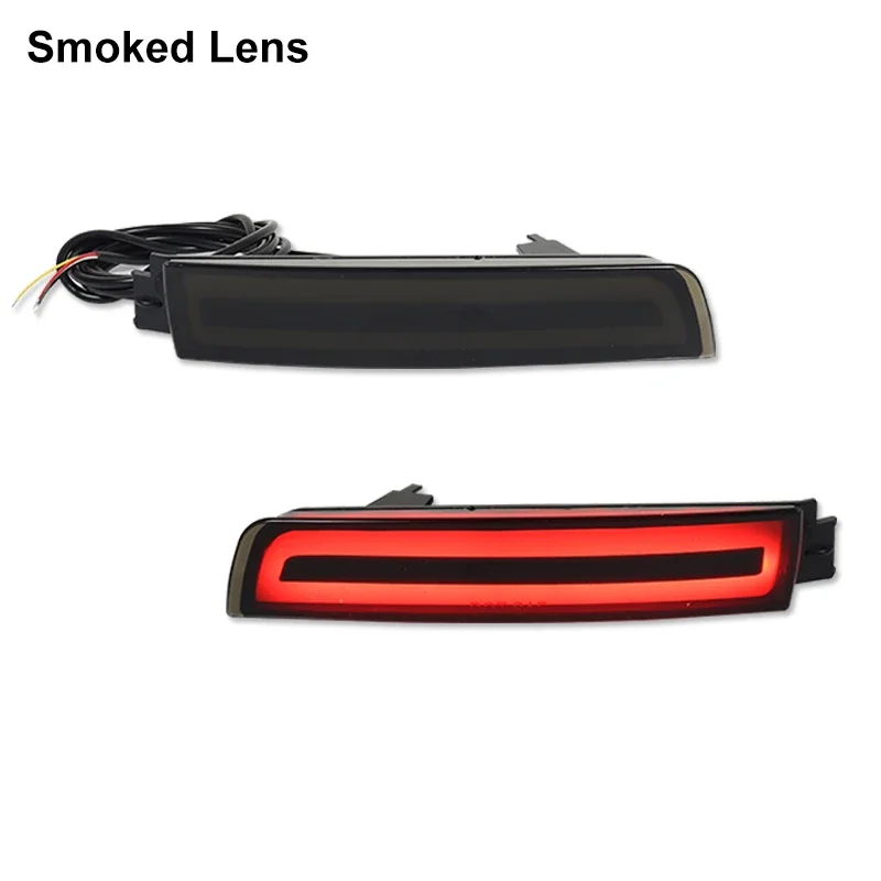 Для Infiniti FX35 FX50 QX70 Nissan Juke Стиль задних фонарей Функция отражателей заднего бампера в качестве задних, тормозных и задних противотуманных фар