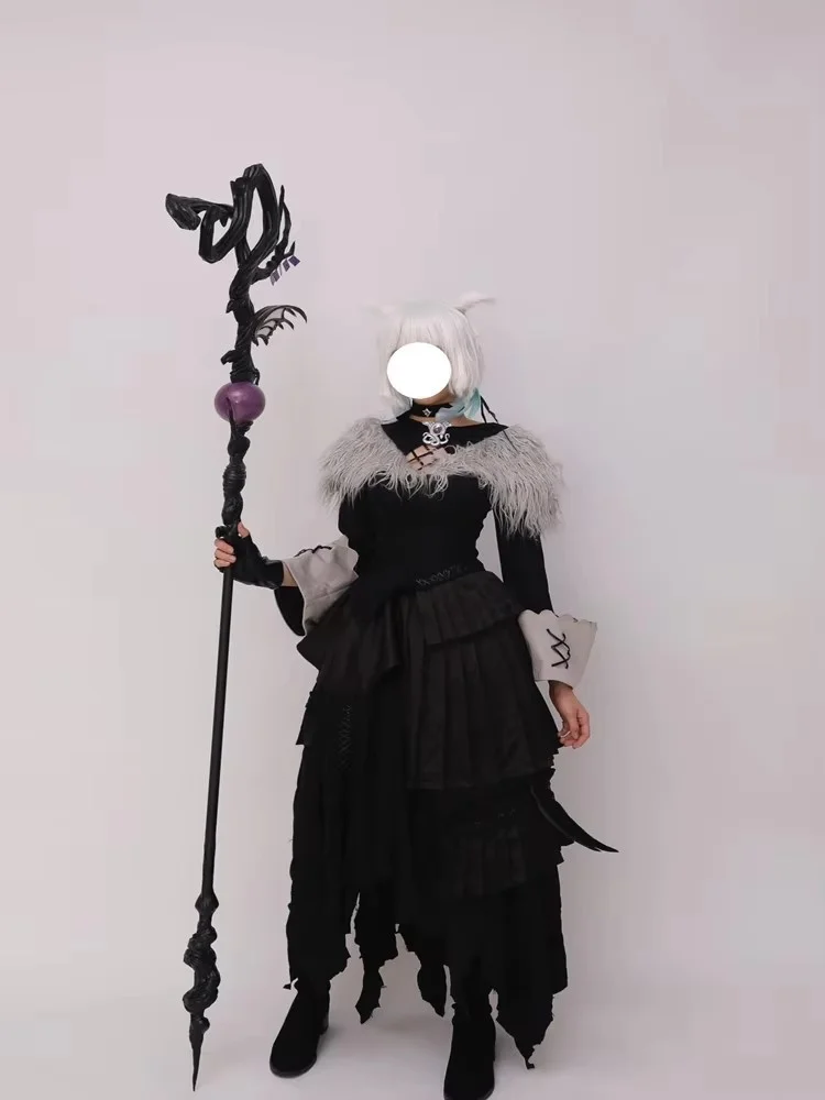 Иллюзионный FF14 Y'shtola косплей костюм для женщин Хэллоуин игровое платье женское по индивидуальному заказу (art.: 3920d15713637) - 3920d15713637