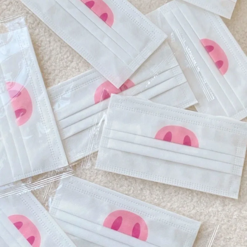 Маска одноразовая Защитная для взрослых и детей маска из чистого хлопка с