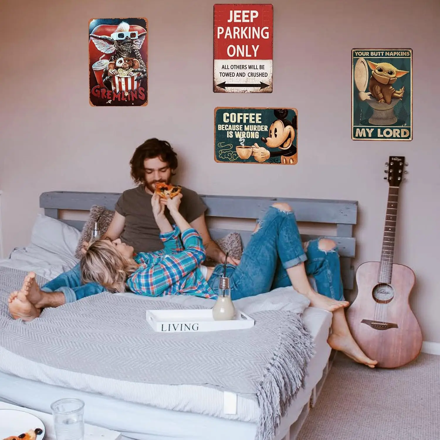 Плакат Metl Comptble для Bby Yod Bhtroom Sgns Decor Funny Mrvel Broom Vntge Tn Sgn Wll rt Tolet Pper House To