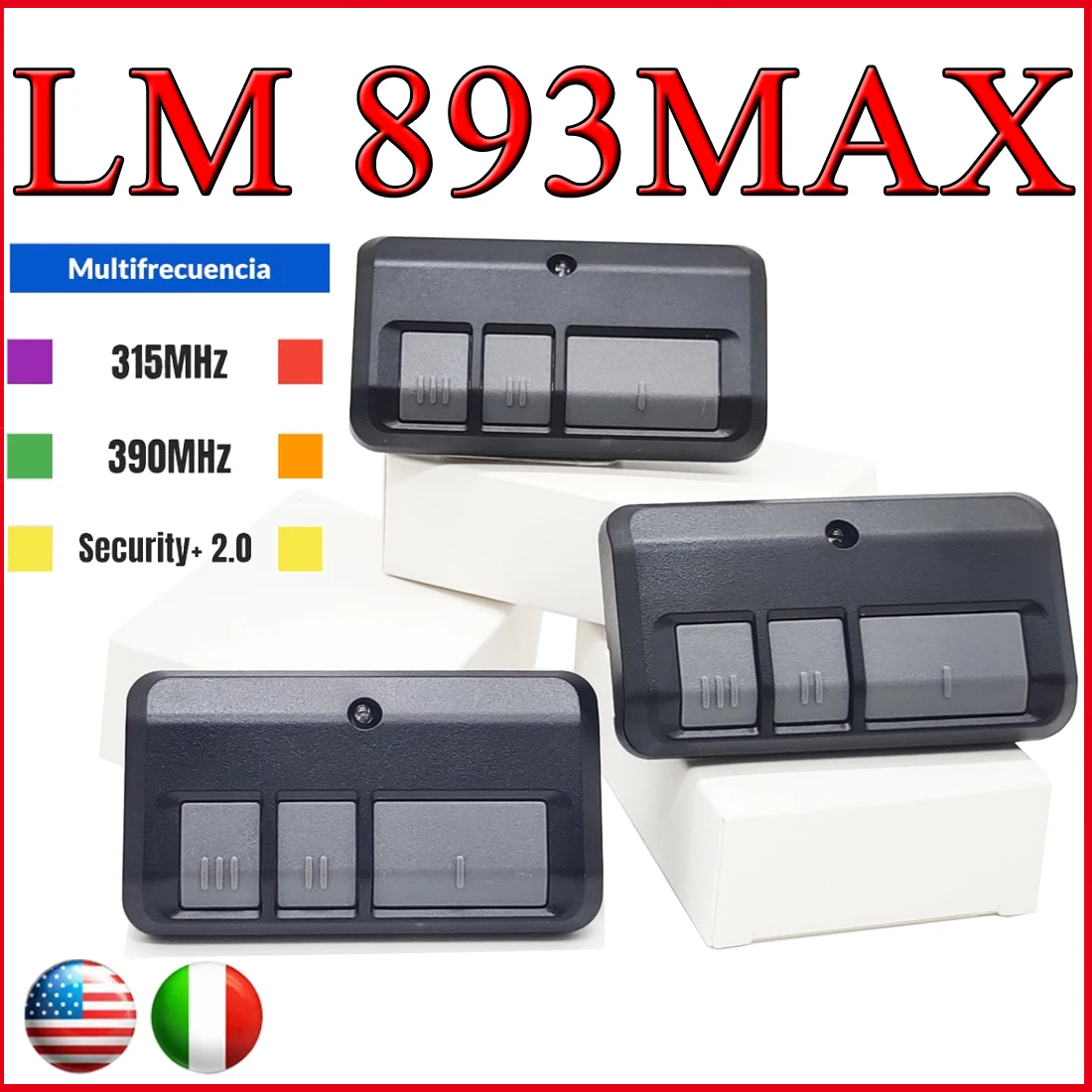 Пульт дистанционного управления Ty 893Max для гаражных ворот