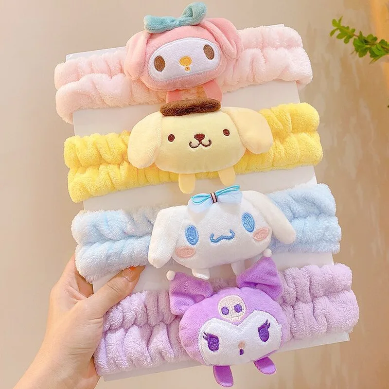 Женская повязка на голову Sanrio в Корейском стиле аксессуары для волос