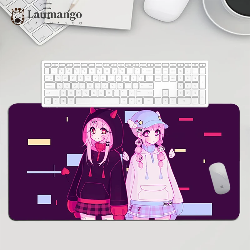 

Rubber Keyboard Large Mouse Pad Geoxor Moneko Ped Anime Pc Gamer Xxl Mousepad Gaming Desk Mat Extended Girl Computer Mause Mats