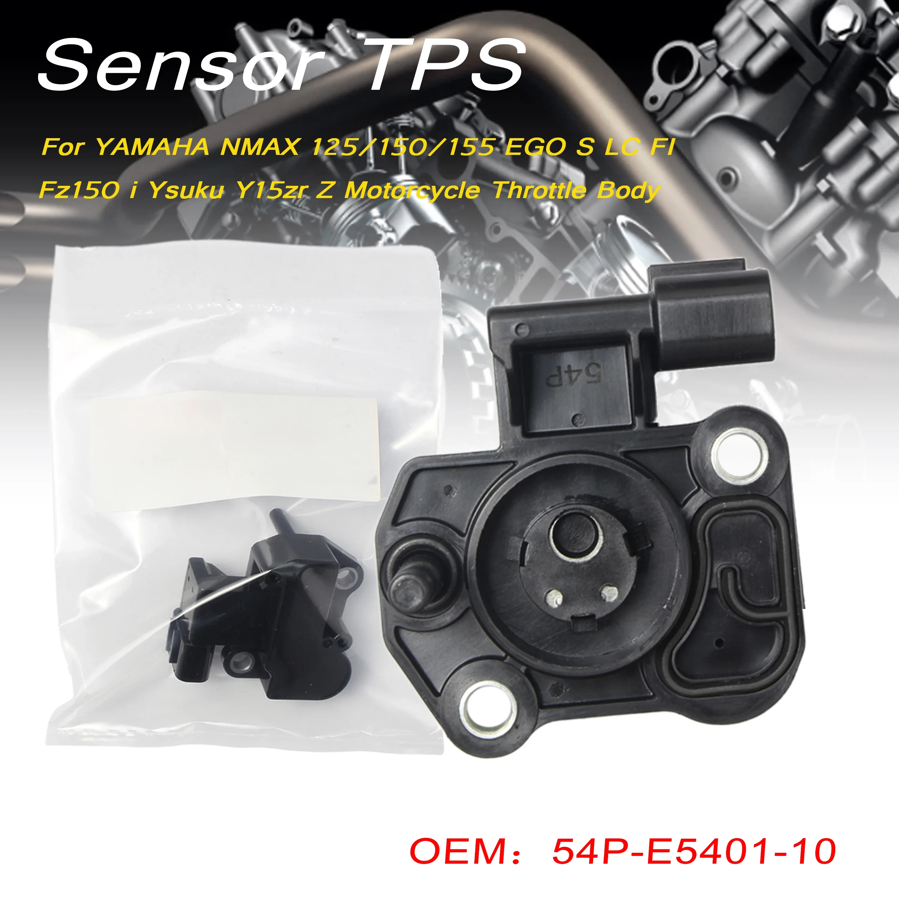 Датчик положения дроссельной заслонки Tps для YAMAHA NMAX 125/150/155 EGO S LC FI Fz150 i Ysuku Y15zr Z