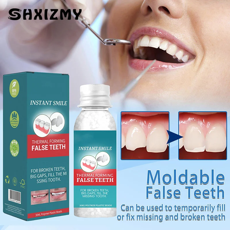 Набор для временного ремонта зубов клейкий клей и отбеливания 30 мл