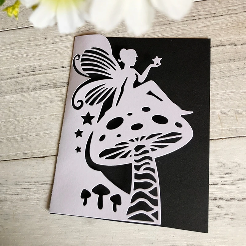 

Свадебная фея девушка металлические Вырубные штампы фотоальбом Семейные вместе дневник вечерние ринки