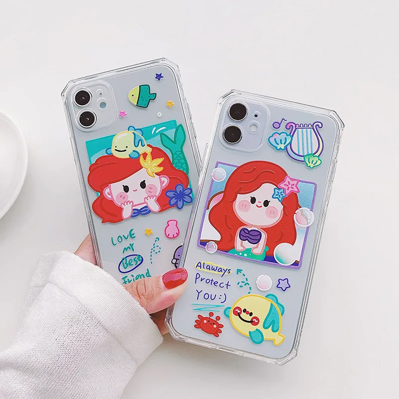 

Чехол для iphone6/7/8/11/12/13, силиконовый прозрачный