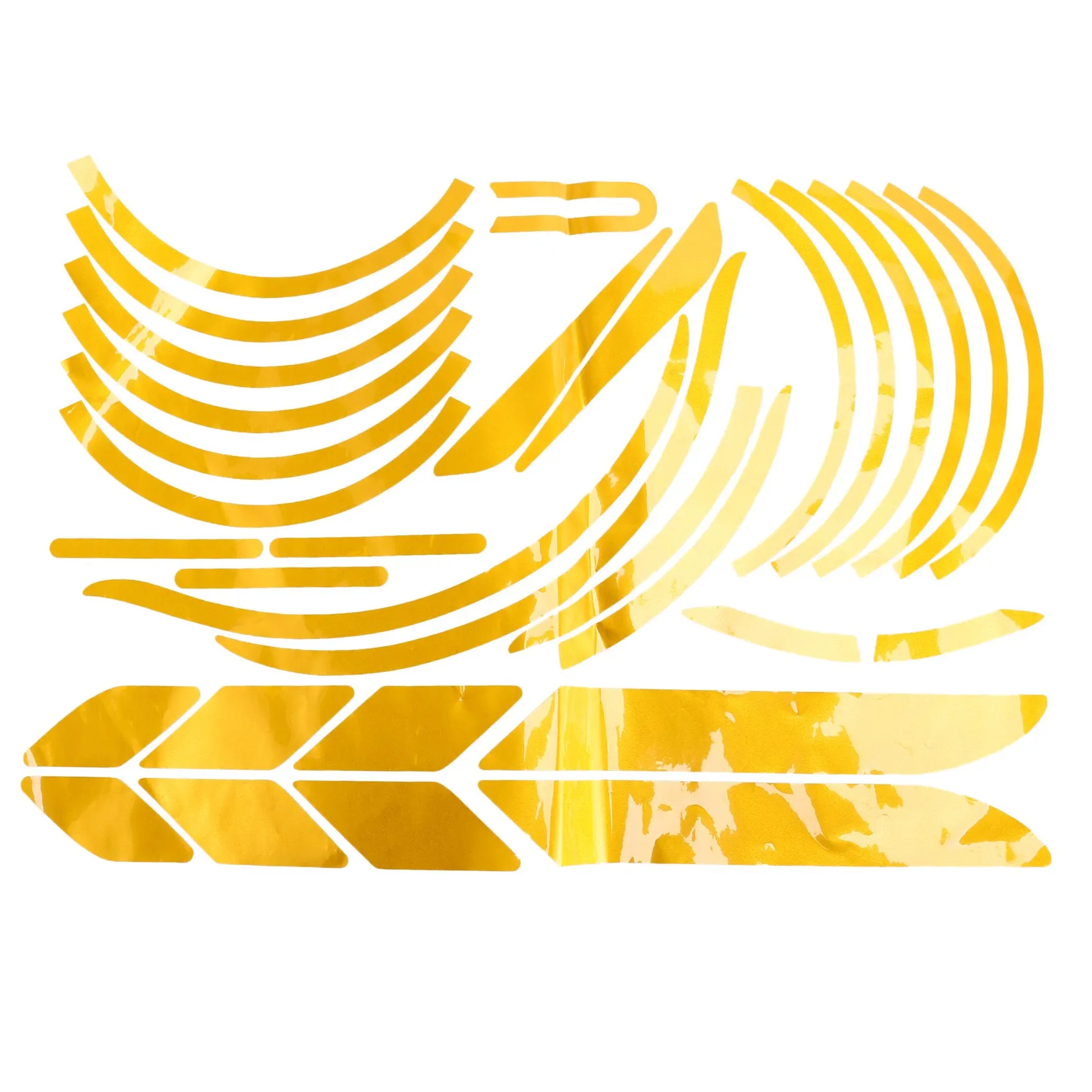 1 комплект светоотражающих наклеек полный набор для скутера серии складные