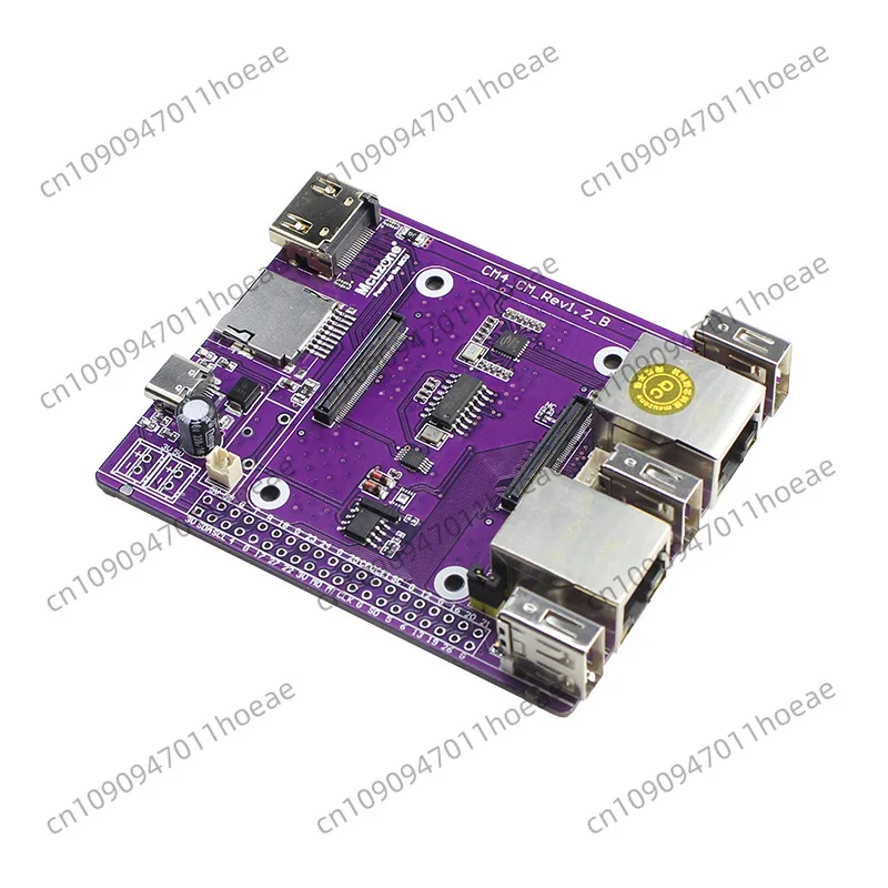 Материнская плата CM4 с двойным сетевым портом компьютерный модуль 4-ядерная USB