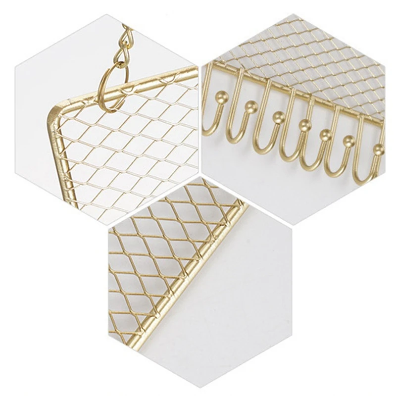 2 Pack Earring Wall Holder Hanging Earring Organizer Wall Mounted Jewelry Organizer Display Decorative